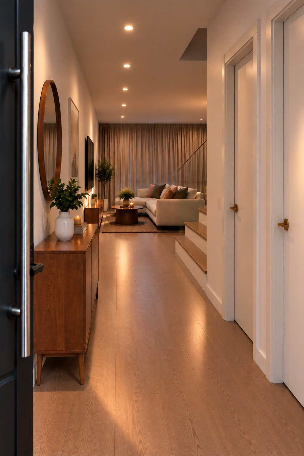 Hall d'entrée et séjour